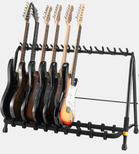 Hercules GS525B 5 Piece Guitar Display Rack Stand