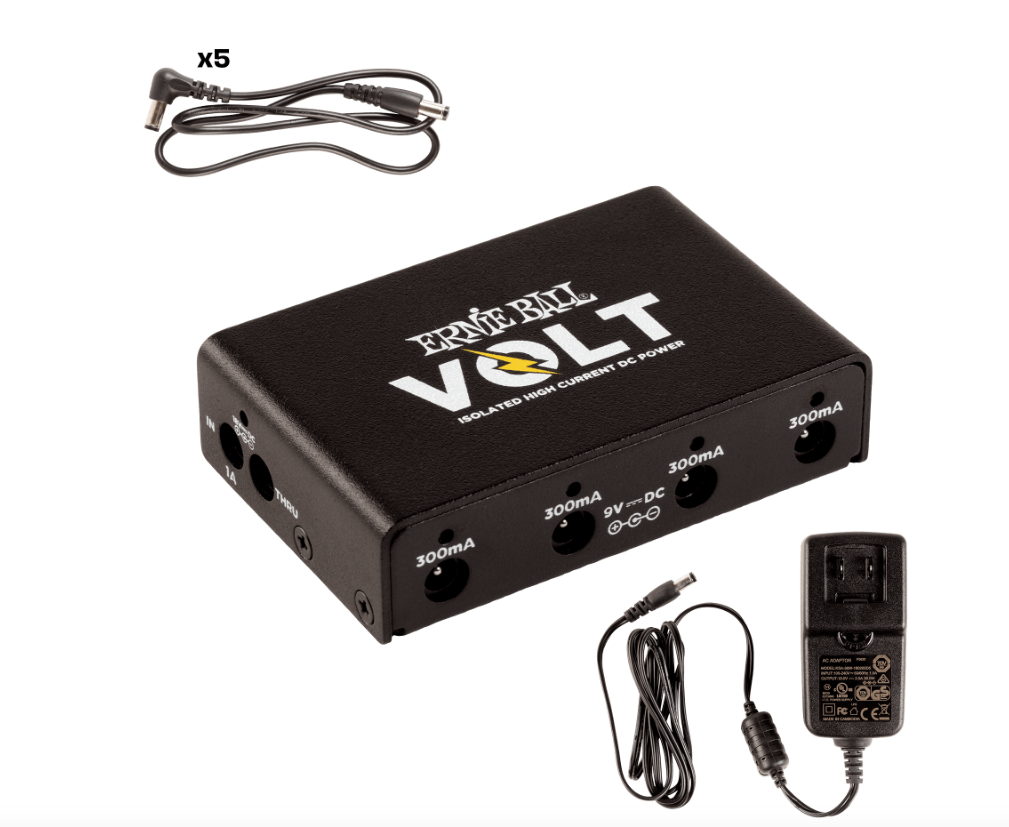 Ernie Ball P06191 Volt Power Supply Guitar Effects Pedal Power Supply