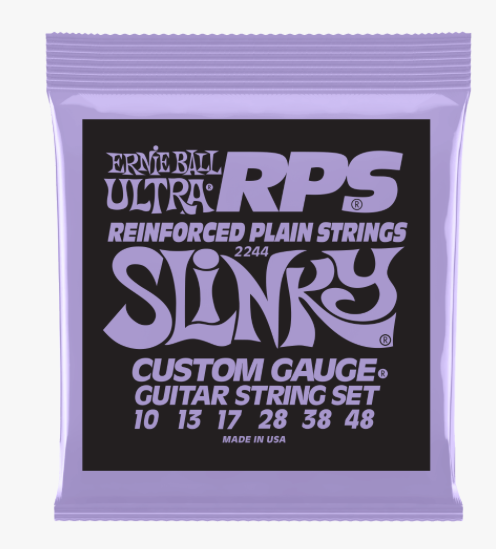 Ernie Ball EB2244 Ultra Slinky RPS Nickel Wound Electric Guitar Strings - .010-.048