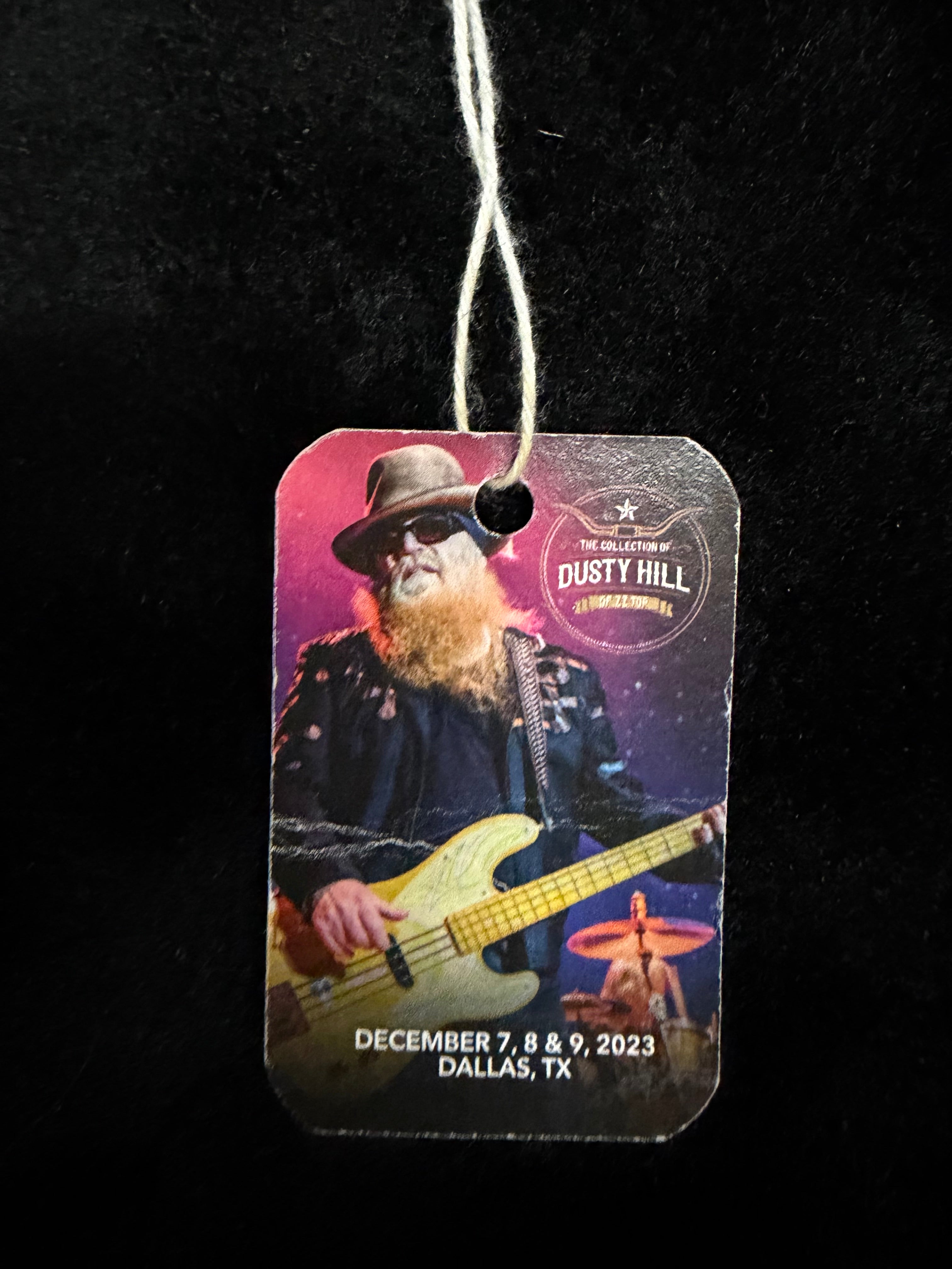 Dean 1985 ZZ Top Dusty Hill Owned Mach-7 Electric Bass Guitar w Hardshell Case