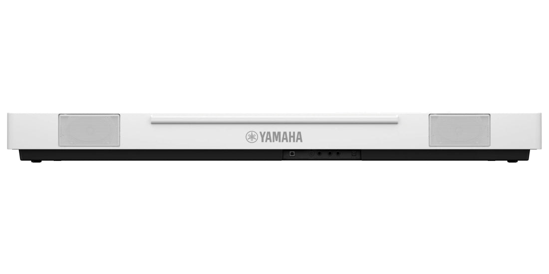 Yamaha P225 White 88 Key Graded Hammer Digital Piano with Power Supply and Pedal