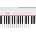 Yamaha P225 White 88 Key Graded Hammer Digital Piano with Power Supply and Pedal