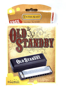 Hohner Old Standby Harmonica  KEY of C