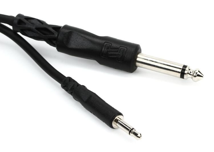 Hosa 1/4" TS to 3.5mm Mono Interconnect Cable Main image