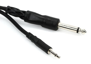 Hosa 1/4" TS to 3.5mm Mono Interconnect Cable