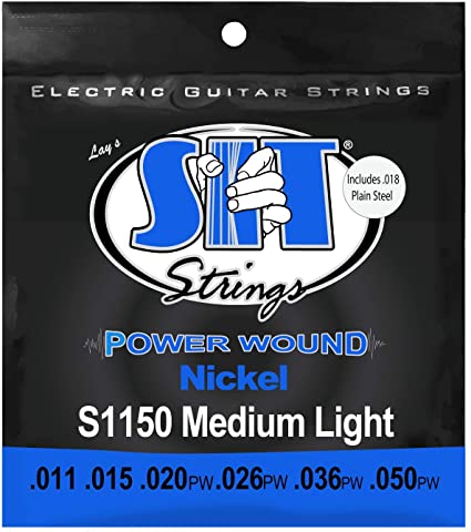 SIT S1150BP Powerwound Nickel Electric Guitar Strings 11-50 - Bonus Pack