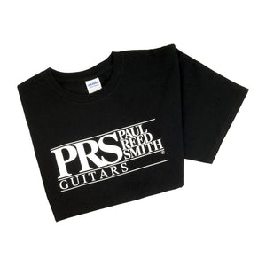 PRS Short Sleeve T-Shirt PRS Block Logo in Black - X-Large