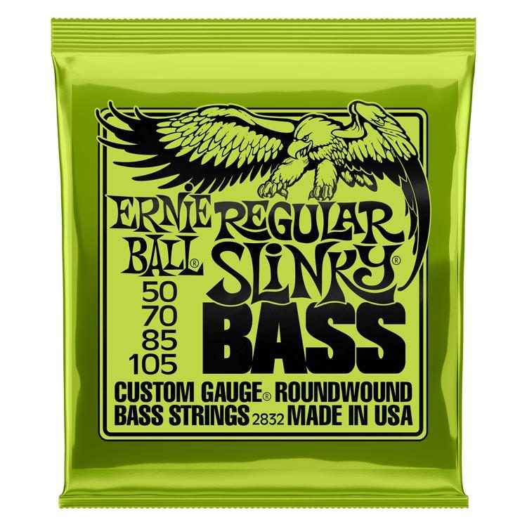 Ernie Ball EB2832 Regular Slinky Nickel Wound Bass Strings - 50-105 Main image