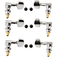 PRS S2/CE Set of 6 Low Mass Locking Tuners - Chrome