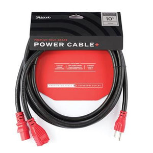 D'Addario IEC Power Cable+ - 10 Ft