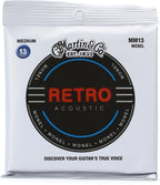 Martin MM13 Retro Monel Nickel Acoustic Guitar Strings - Medium