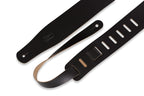 Levy's 2.5 Leather Guitar Strap - Black