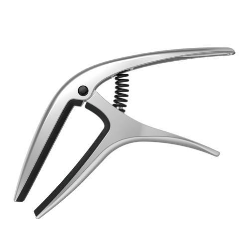 Ernie Ball AXIS Dual Radius Capo  Silver Satin