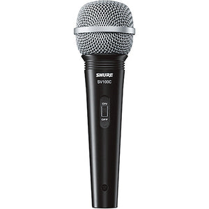 Shure SV100-W   Cardioid Dynamic, On-Off Switch, XLR-1/4" Cable