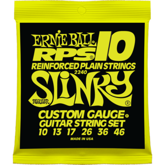 Ernie Ball 2240 RPS Regular Slinky Nickel Wound Electric Guitar Strings, 10-46