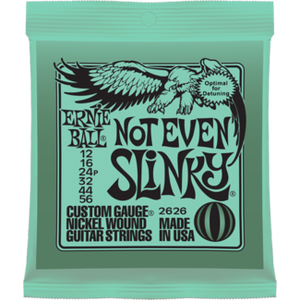 Ernie Ball 2626 Not Even Slinky Nickel Wound Electric Guitar Strings, 12-56