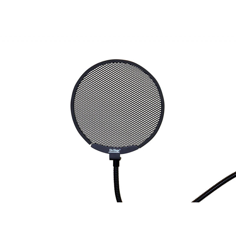 OnStage ASVSM5-B Metal Grilled Studio Microphone Pop Blocker