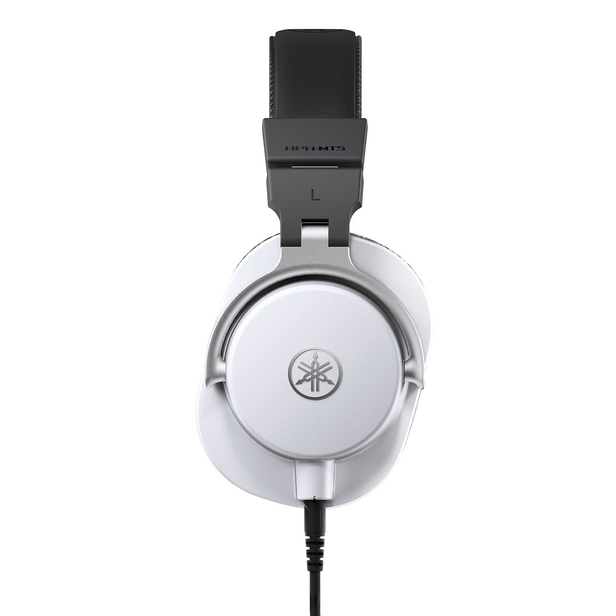 Yamaha HPH-MT5 Closed Back Studio Monitor Headphones White with Carrying Bag Secondary image