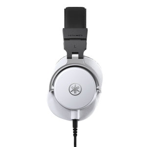 Yamaha HPH-MT5 Closed Back Studio Monitor Headphones White with Carrying Bag