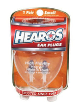 Load image into Gallery viewer, Hearos Hi Fidelity Ear Plugs with Case H311
