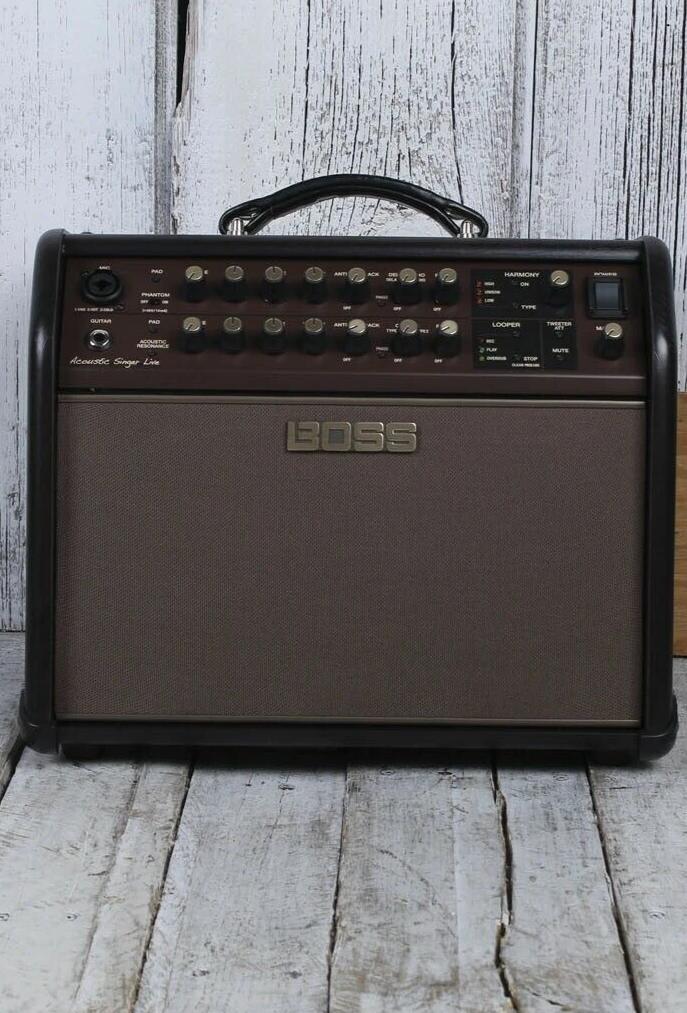 Boss Acoustic Singer Live Acoustic Guitar & Vocal Amplifier 60W Amp w Footswitch