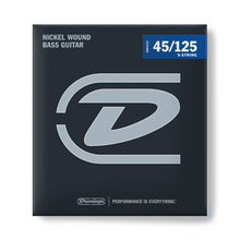 Load image into Gallery viewer, Dunlop Nickel Wound Stainless Steel Bass Strings - 5 String 45/125