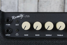 Load image into Gallery viewer, Fender® Rumble LT25 Electric Bass Guitar Combo Amplifier 25 Watt 1 x 8 Amp w USB
