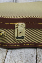 Load image into Gallery viewer, Stagg Soprano Ukulele Hardshell Case Vintage Tweed with Gold Hardware GCX-UKS-GD