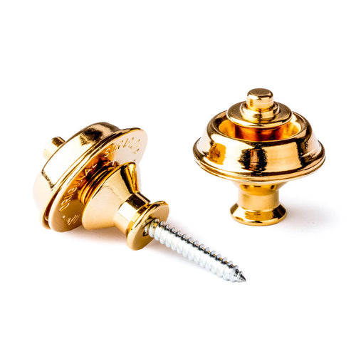 Dunlop Dual Design Strap Lock - Gold