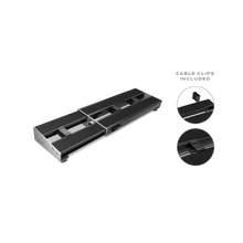 Load image into Gallery viewer, D&#39;Addario XPND Pedalboard Expanding Single Row Pedalboard for Effects Pedals