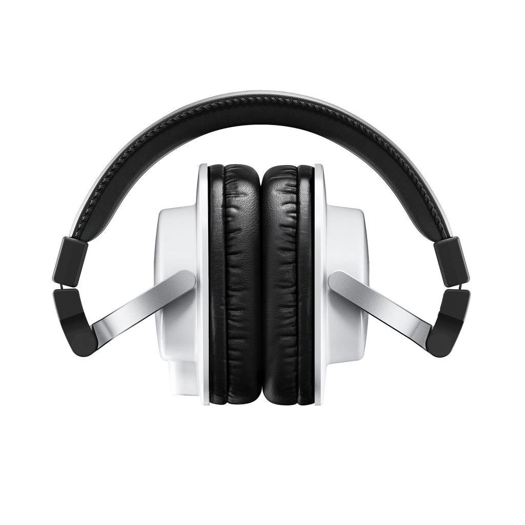 Yamaha HPH-MT5 Closed Back Studio Monitor Headphones White with Carrying Bag