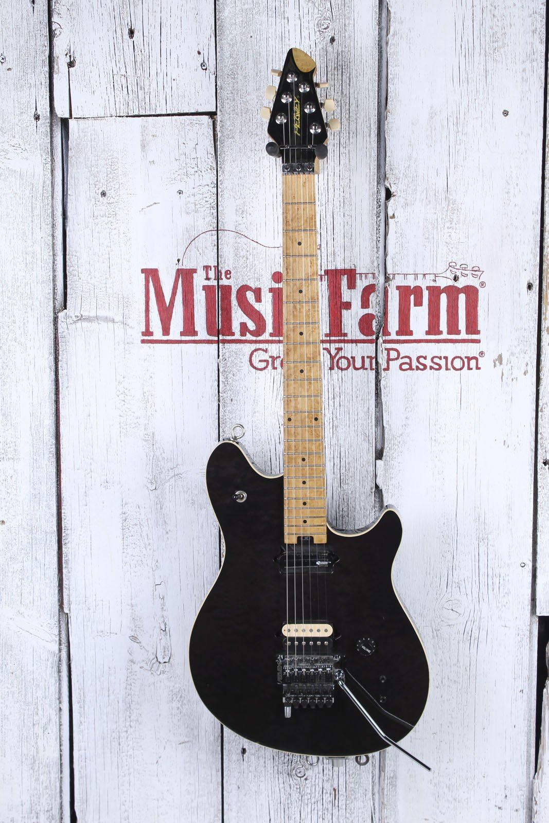 Peavey Flat Top Prototype Wolfgang Eddie Van Halen Owned EVH Guitar w Magazine