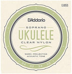 D'Addario EJ65S Clear Nylon Soprano Ukulele Strings