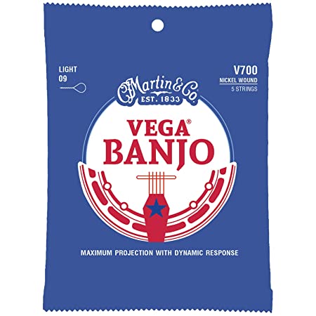 Martin Vega 5-String Light Banjo Strings