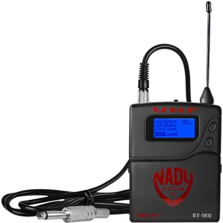 Nady W-1KU GT True Diversity 1000-Channel Professional Guitar Instrument Wireless System
