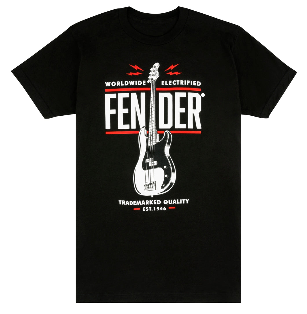 Fender® P-Bass® T-Shirt, Black, L