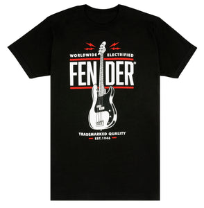 Fender® P-Bass® T-Shirt, Black, M
