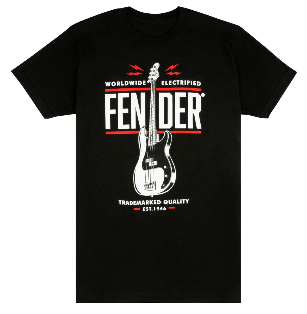 Fender® P-Bass® T-Shirt, Black, M
