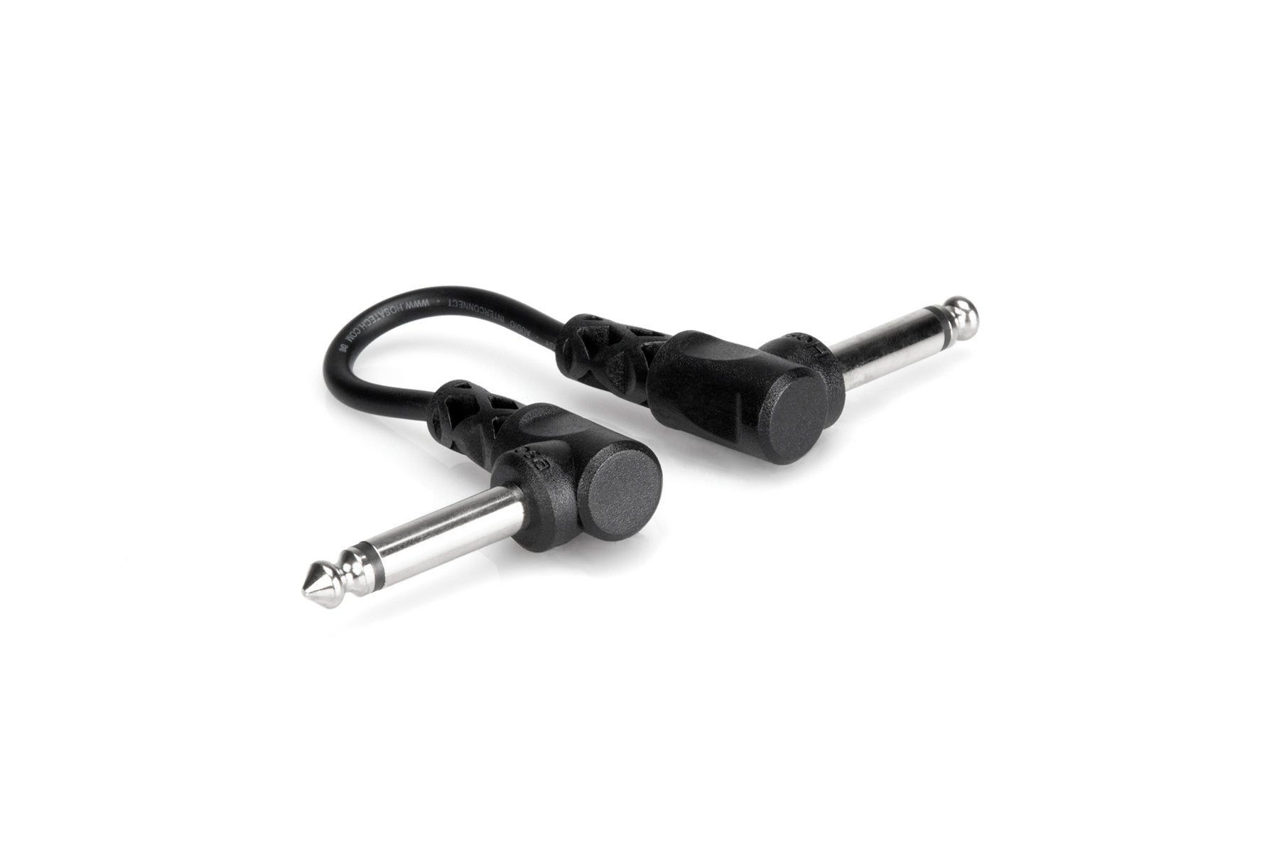Hosa CFS-106 Molded Right Angled Guitar Patch Cable, 6 Inch