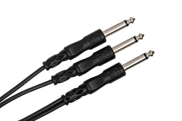 Hosa Y Cable CYP-105, 1/4 in TS to Dual 1/4 in TS - 5 FT Secondary image