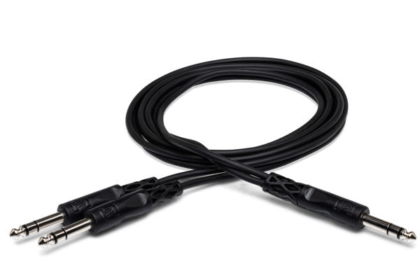 Hosa Y Cable CYS-105, 1/4-inch TRS Male to Dual 1/4" TRS Male - 5 FT