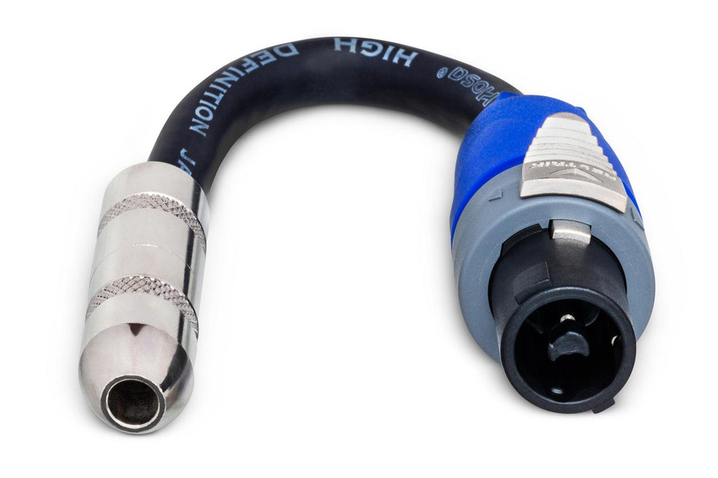 Hosa GSK-112 Speaker Adaptor 1/4 in TS to Neutrik speakON