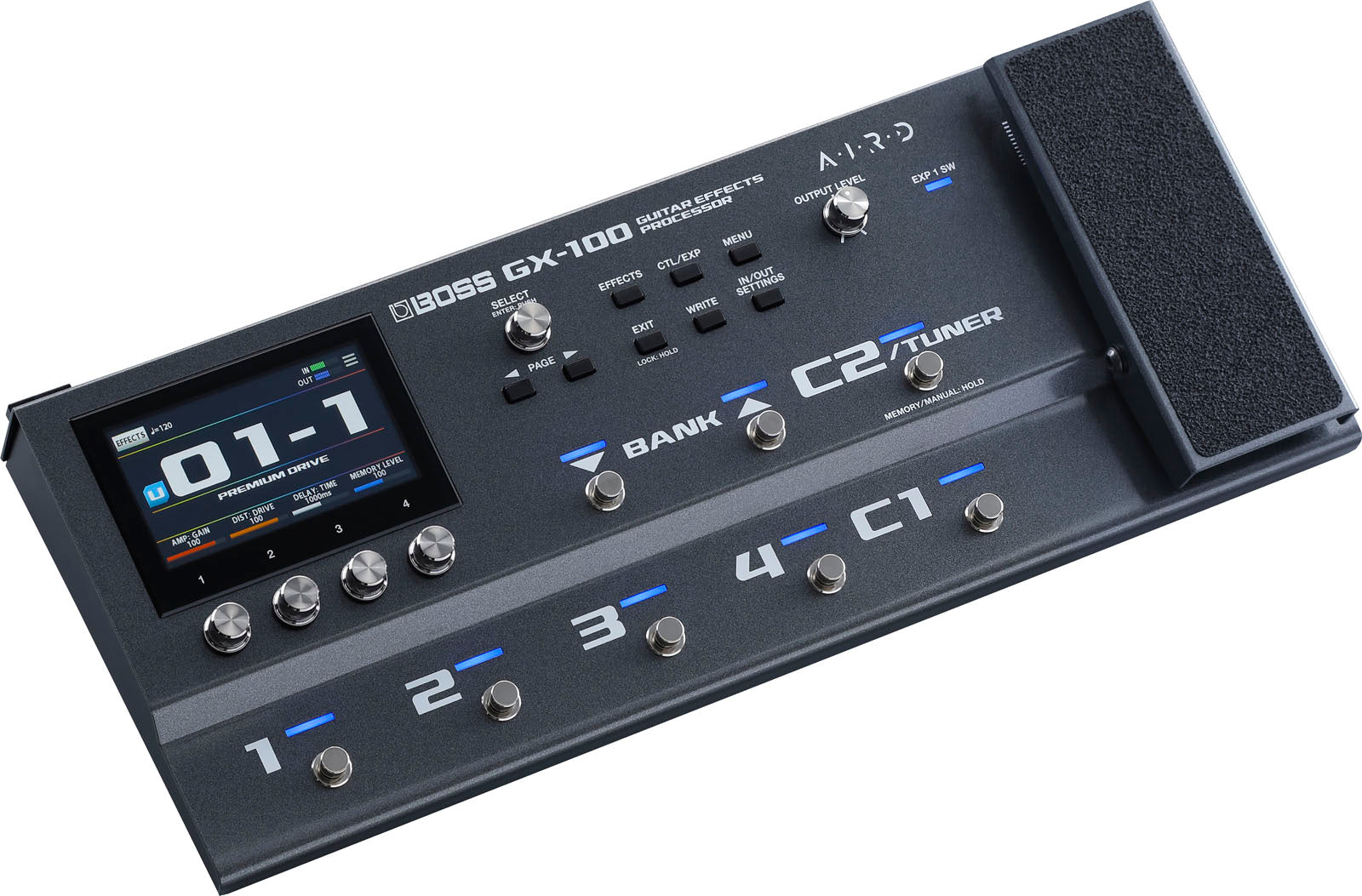 Boss GX-100 Multi Effects Pedal Electric Guitar and Bass Effects Processor Pedal Secondary image