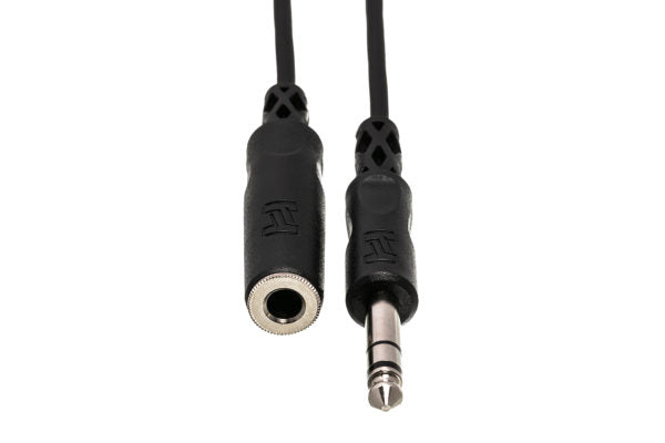 Hosa HPE-310 1/4" TRS to 1/4" TRS Headphone Extension Cable, 10 Feet