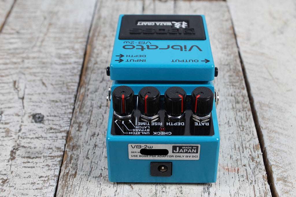 BOSS VB-2W Waza Craft Vibrato Effects Pedal Electric Guitar Vibrato Effect Pedal