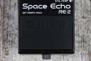Boss RE-2 Space Echo Pedal Electric Guitar Delay and Reverb Effects Pedal