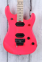 Load image into Gallery viewer, EVH 5150 Series Standard Electric Guitar HH w Floyd Rose and D Tuna Neon Pink
