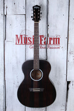 Load image into Gallery viewer, Washburn DFEFE Deep Forest Ebony FE Folk Acoustic Electric Guitar Matte Finish
