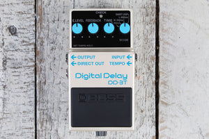 Boss DD-3T Digital Delay Pedal Electric Guitar Digital Delay Effects Pedal