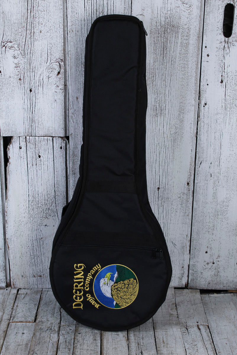 Deering Resonator Banjo Gig Bag Deluxe Padded Gig Bag for Closed Back Banjo